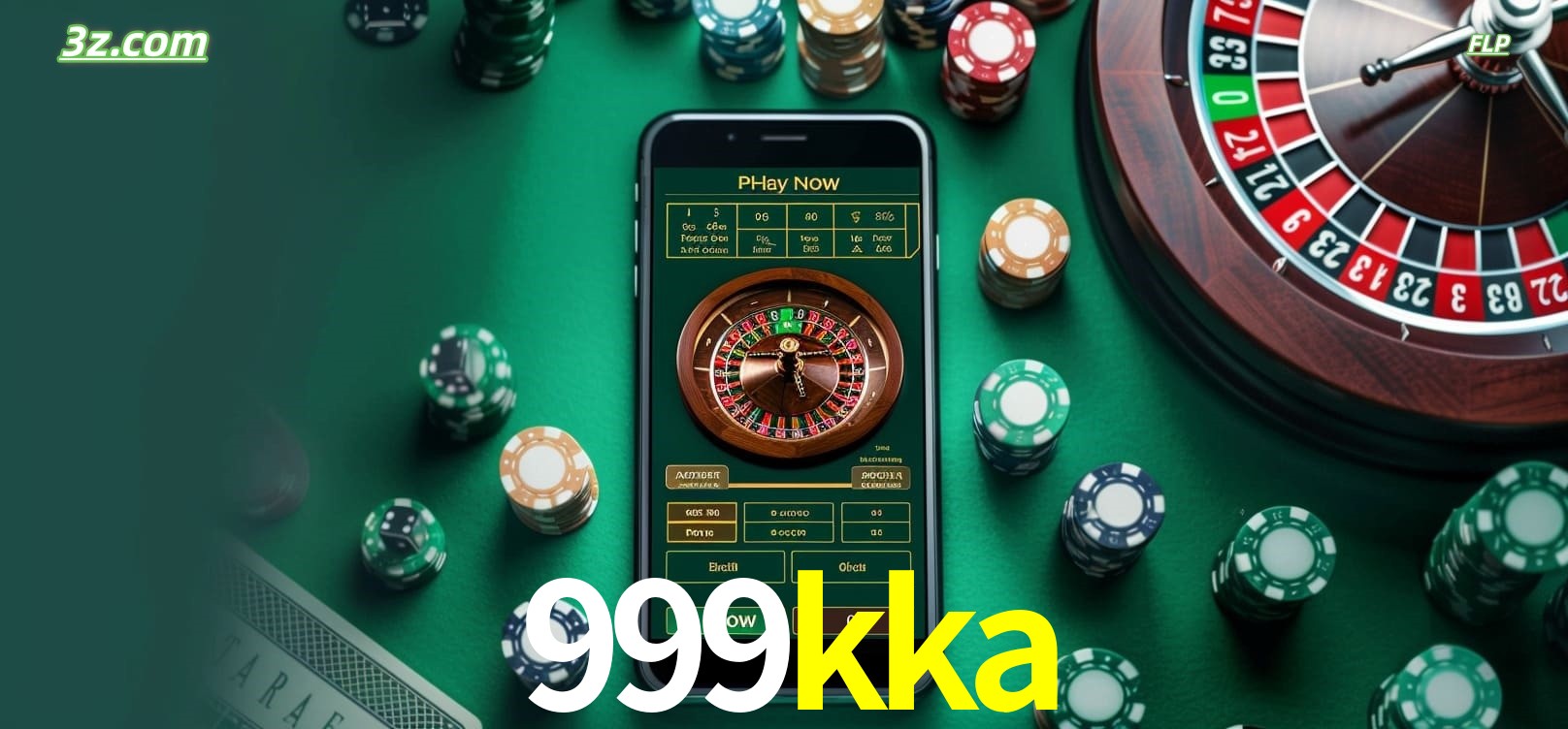 Roleta online no cassino 999kka disponível em celular e computador